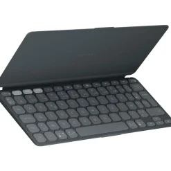 Logitech Keys To Go 2 - Draadloos Tablettoetsenbord - Geschikt voor iPad, iPhone, Mac - Azerty FR - Pale Grey