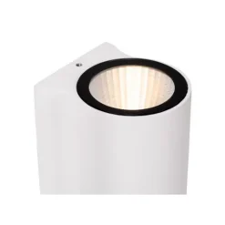 Lucide AKRA Wandlamp Buiten-Wit-LED-6W-3000K-IP54-Alumin.