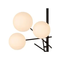 Lucide ALARA Hanglamp-Zwart-Ø72-LED-6xG4-1,5W-2700K-Glas