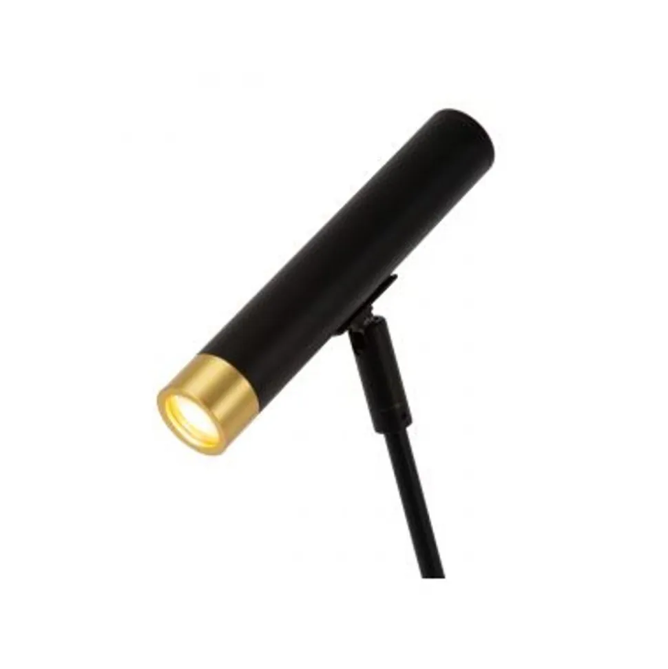 Lucide ALEC Vloerlamp-Zwart-LED-1xG9-3W-2700K-Metaal