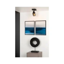 Lucide ALION - Plafondspot - 1xE14 - Zwart