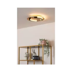 Lucide ANDREAS Plafonnière-Mat Go.-Ø39,6-LED-30W-2700K