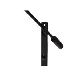 Lucide ANSELMO - Leeslamp - Ø 25 cm - LED Dimb. - 1x9W 3000K - Zwart