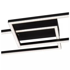 Lucide ARIANNE - Plafonnière - LED - CCT - 1x23W 2700K/4000K - Zwart