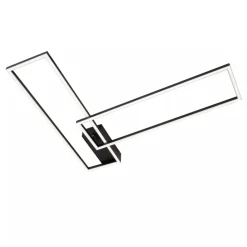 Lucide ARIANNE - Plafonnière - LED - CCT - 1x23W 2700K/4000K - Zwart