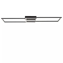 Lucide ARIANNE - Plafonnière - LED - CCT - 1x23W 2700K/4000K - Zwart