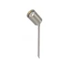 Lucide ARNE-LED - Tuinspot Buiten - Ø 6,3 cm - LED - GU10 - 1x5W 2700K - IP44 - Mat chroom