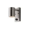 Lucide ARNE-LED - Wandspot Buiten - Ø 6,3 cm - LED - GU10 - 1x5W 2700K - IP44 - Mat chroom Lucide