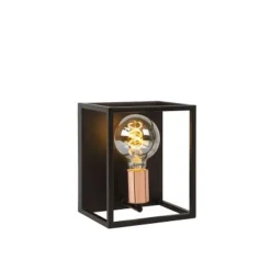 Lucide ARTHUR - Wandlamp - E27 - Zwart