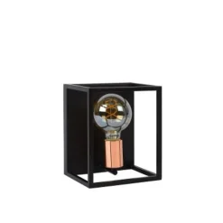 Lucide ARTHUR - Wandlamp - E27 - Zwart