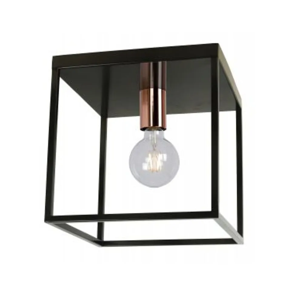 Lucide ARTHUR Plafonnier E27 40W Zwart