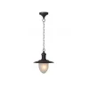 Lucide ARUBA - Hanglamp Buiten - Ø 25 cm - 1xE27 - IP44 - Roest bruin