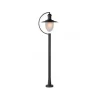 Lucide ARUBA - Lantaarnpaal Buiten - 1xE27 - IP44 - Zwart