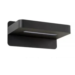 Lucide ATKIN - Bedlamp - LED - 1x5W 2700K - Met USB oplaadpunt - Zwart