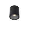 Lucide AVEN Plafondspot Rond Badkamer Gu10/50W Zwart