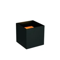 Lucide AXI - Wandspot Badkamer - LED - 1x6W 2700K - IP54 - Zwart Lucide