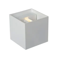 Lucide AXI - Wandspot Badkamer - LED - 1x6W 2700K - IP54 - Wit