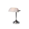 Lucide BANKER - Bureaulamp - 1xE14 - Chroom