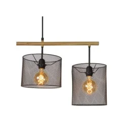 Lucide Baskett Pendel 4Xe27 Zwart 45459/04/30