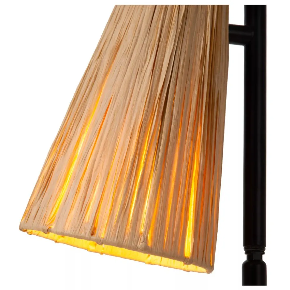 Lucide BENSEN Tafellamp-Nature.-1xE27-40W-Rotan