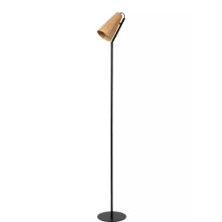 Lucide BENSEN Vloerlamp-Nature.-1xE27-40W-Rotan