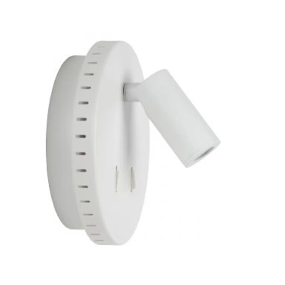 Lucide BENTJER - Wandlamp - Ø 14 cm - LED - 3000K - Wit