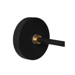 Lucide BEREND - Wandlamp Badkamer - 1xG9 - IP44 - Zwart