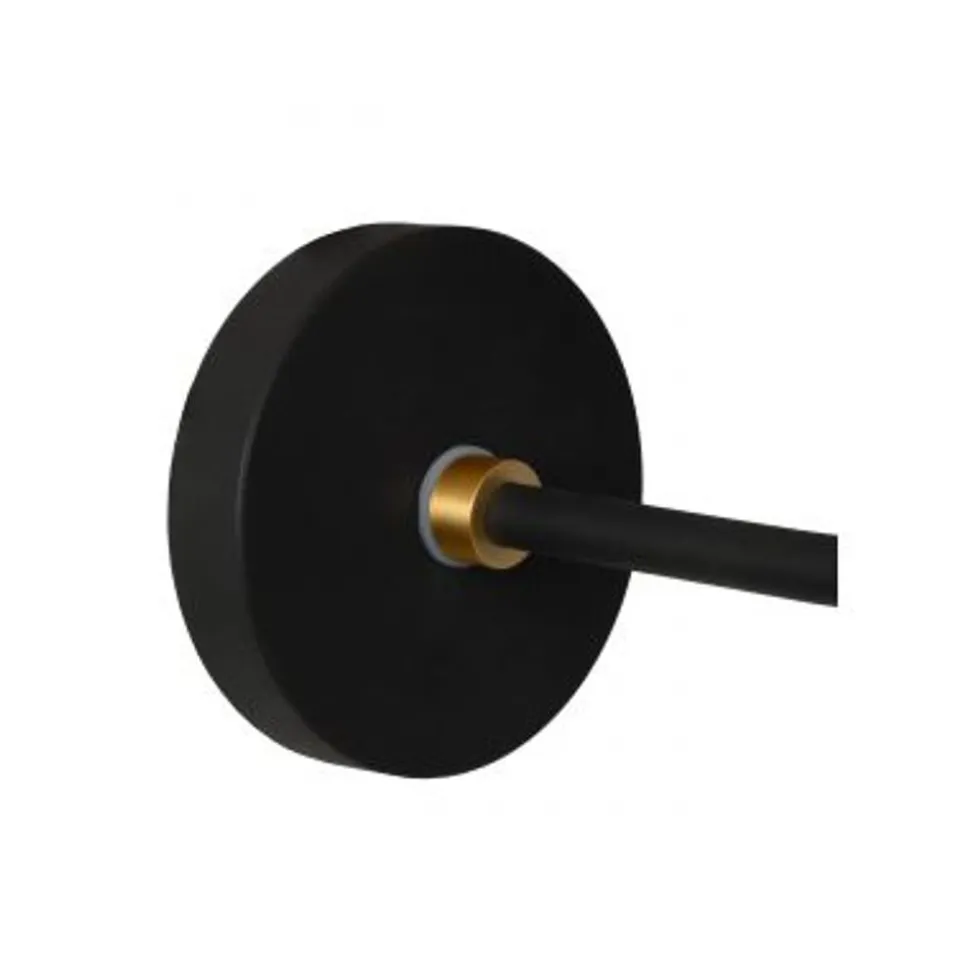 Lucide BEREND - Wandlamp Badkamer - 1xG9 - IP44 - Zwart