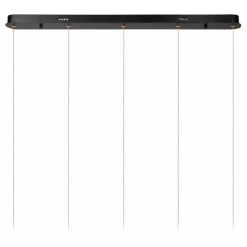 Lucide BERLIANE - Hanglamp - LED Dimb. - 5x4W 2700K - Met vervangbare LED-module - Transparant