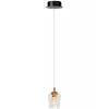 Lucide BERLIANE - Hanglamp - Ø 12 cm - LED Dimb. - 1x4W 2700K - Met vervangbare LED-module - Transparant