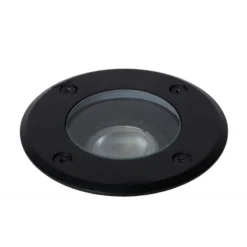 Lucide BILTIN - Grondspot Buiten - Ø 10,8 cm - 1xGU10 - IP67 - Zwart