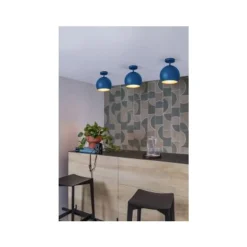 Lucide BINK - Plafonnière - Ø 25 cm - 1xE27 - Blauw