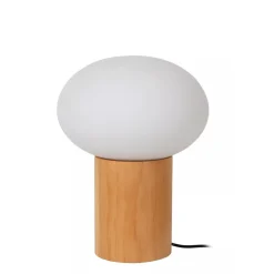 Lucide BIRTLE Tafellamp-Opaal-1xE27-40W-Glas