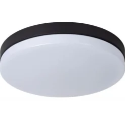 Lucide BISKIT Plafonnière Badk.-Zwart-Ø40-LED-36W-2700K