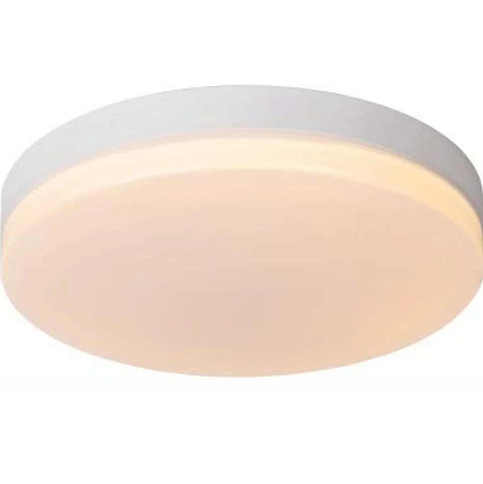 Lucide BISKIT Plafonnière Badk.-Wit-Ø40-LED-36W-2700K