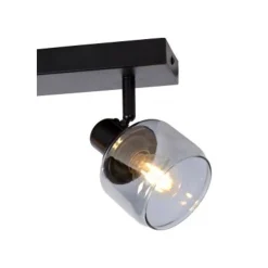 Lucide BJORN - Plafondspot - 2xE14 - Zwart