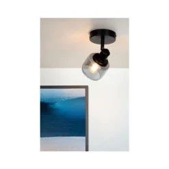Lucide BJORN - Wandspot - 1xE14 - Zwart
