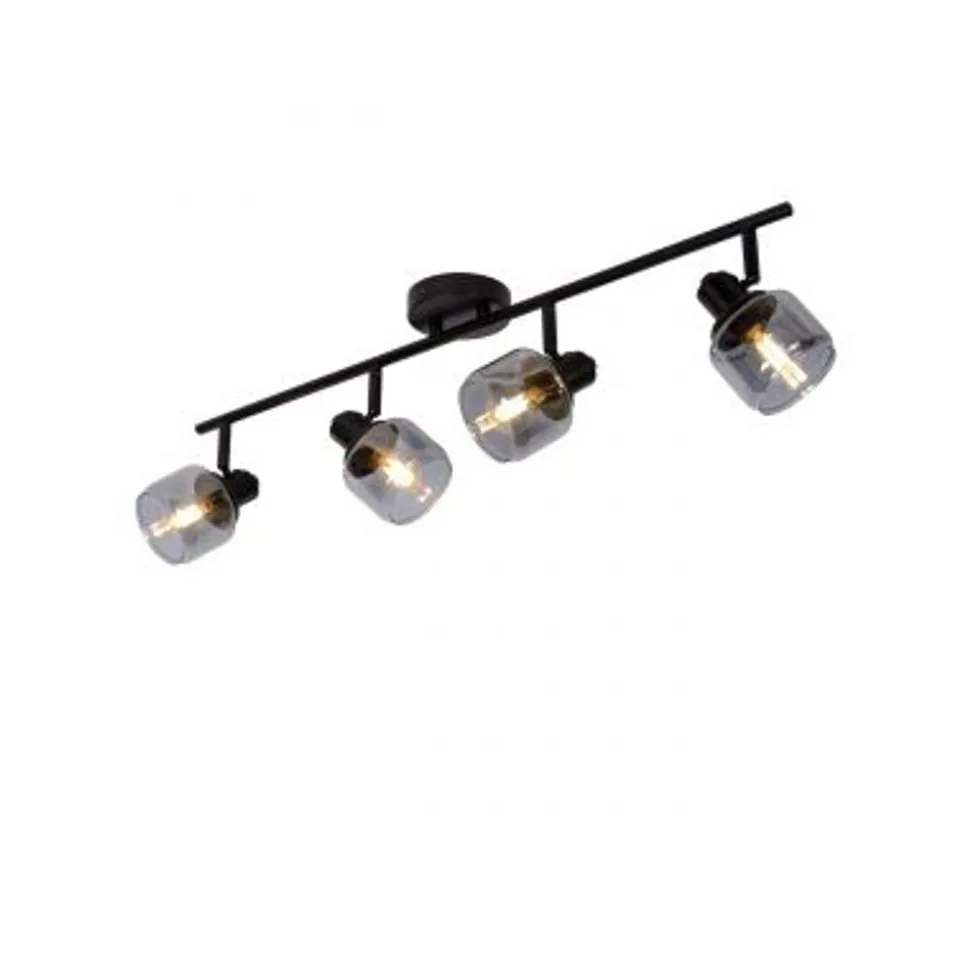 Lucide BJORN - Wandspot - 4xE14 - Zwart