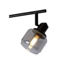 Lucide BJORN - Wandspot - 4xE14 - Zwart