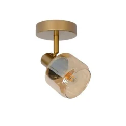 Lucide BJORN - Wandspot - 1xE14 - Mat Goud / Messing