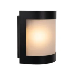 Lucide BOLO Wandlamp Buiten-Opaal-1xE27-15W-IP44-Glas