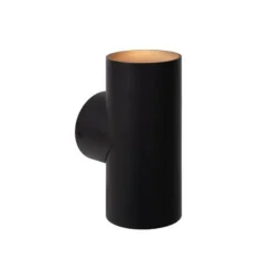 Lucide BONDI Wandspot-Zwart-2xGU10-50W-Alumin.