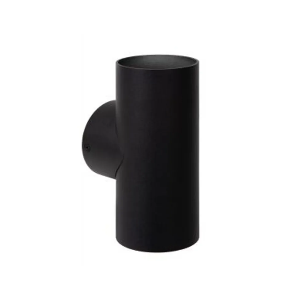 Lucide BONDI Wandspot-Zwart-2xGU10-50W-Alumin.