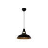 Lucide BRASSY-BIS - Hanglamp - Ø 31 cm - 1xE27 - Zwart