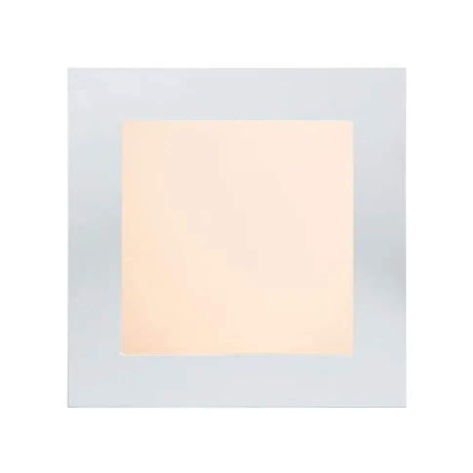 Lucide BRICE-LED - Plafonnière Badkamer - LED Dimb. - 1x15W 3000K - IP44 - Wit