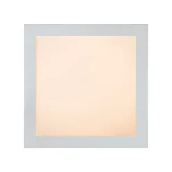 Lucide BRICE-LED - Plafonnière Badkamer - LED Dimb. - 1x30W 3000K - IP44 - Wit