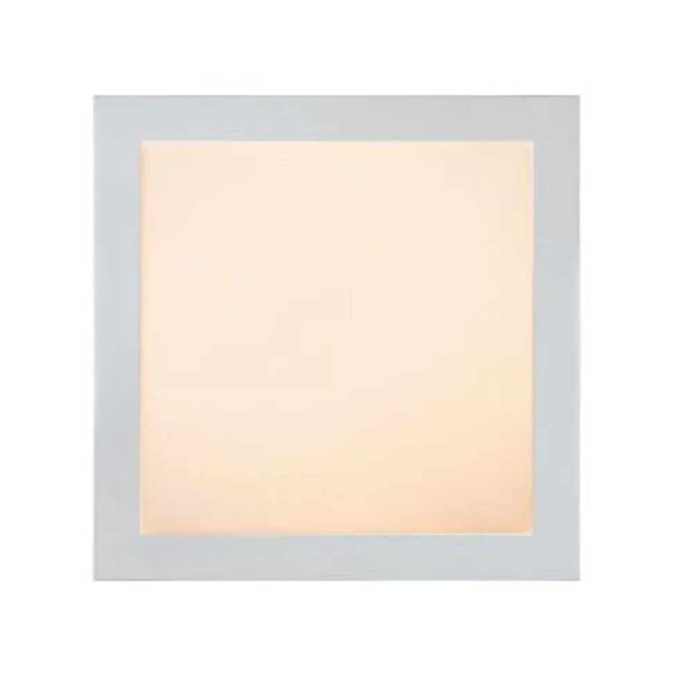Lucide BRICE-LED - Plafonnière Badkamer - LED Dimb. - 1x30W 3000K - IP44 - Wit