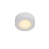 Lucide BRICE-LED - Plafonnière Badkamer - Ø 11,7 cm - LED Dimb. - 1x8W 3000K - IP44 - Wit