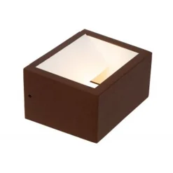 Lucide BRIDA Wandlamp Buiten-Roest .-LED Dimb.-3,7W-2700K