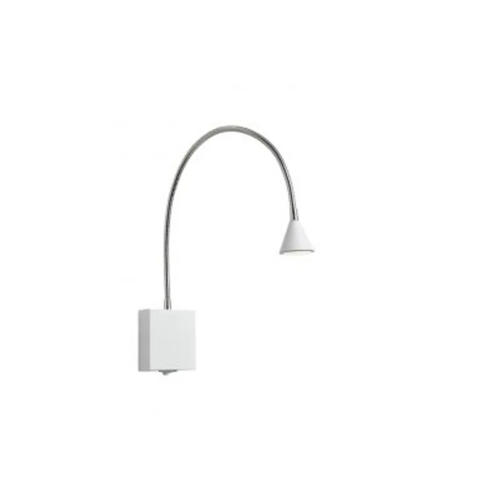 Lucide BUDDY - Bedlamp - LED - 1x3W 4000K - Wit